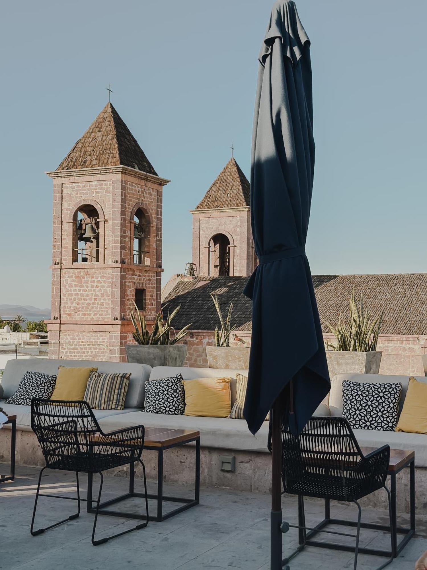Hotel Catedral La Paz Exterior photo The hotel's rooftop