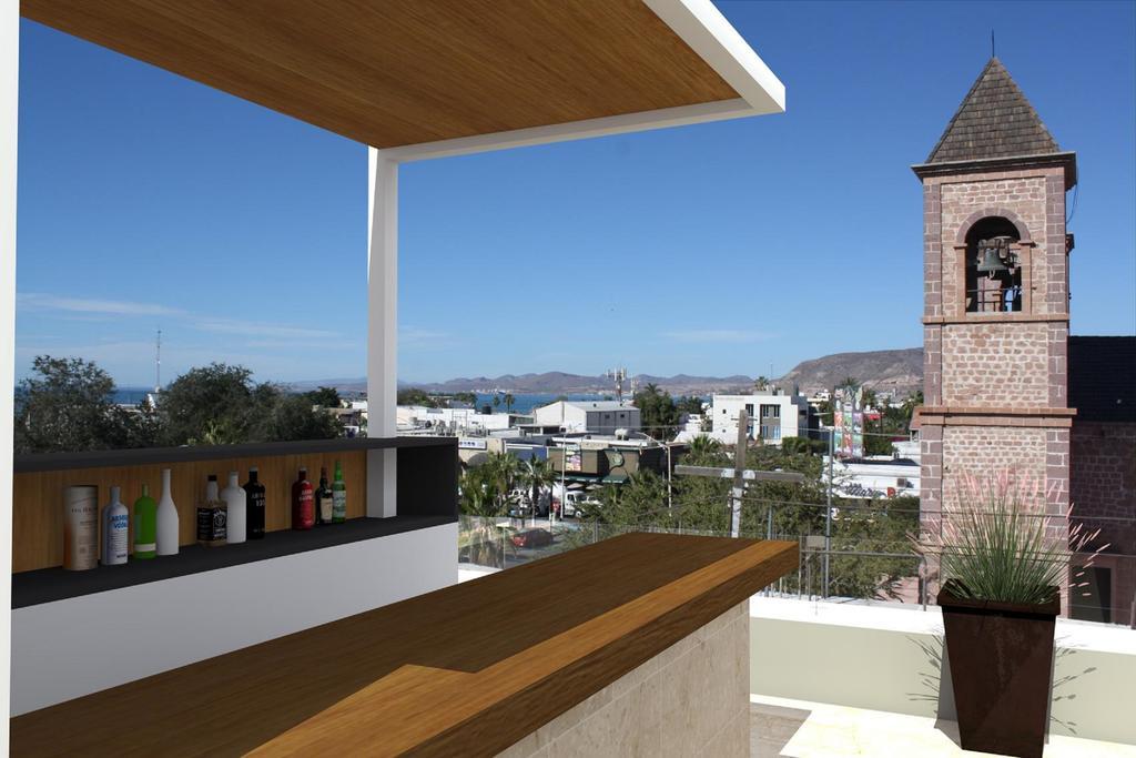 Hotel Catedral La Paz Exterior photo Rooftop bar